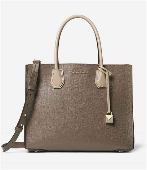 michael kors accordian large mercer truffle|mercer accordion tote bag.